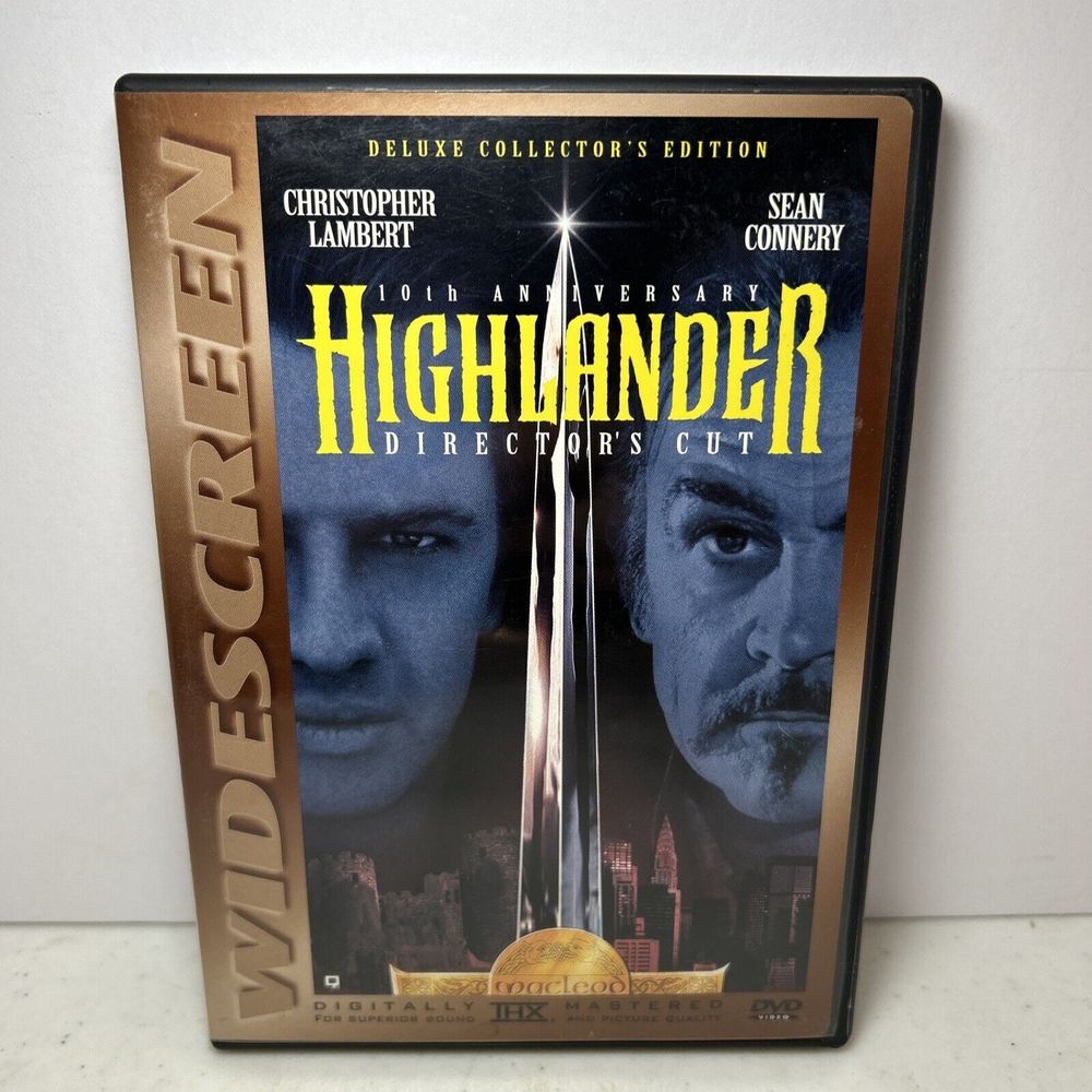 Highlander 10th Anniversary‎ Director's Cut DVD